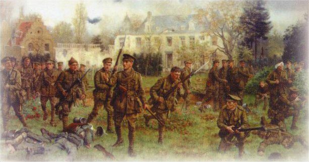 Battle of Gheluvelt – famous resistance by 2nd Battalion.